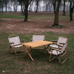 [CHO THUÊ_GL3] BỘ BÀN GHẾ GLAMPING 3