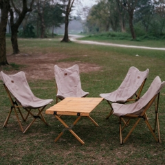 [CHO THUÊ_GL4] BỘ BÀN GHẾ GLAMPING 4