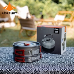 [CHO THUÊ] SET NỒI ẤM CHẢO DÃ NGOẠI FIREMAPLE FMC-204