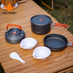 BỘ NỒI ẤM CHẢO DÃ NGOẠI FIREMAPLE FEAST 2
