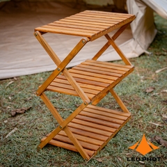 [CHO THUÊ] KỆ GỖ 3 TẦNG GẤP GỌN