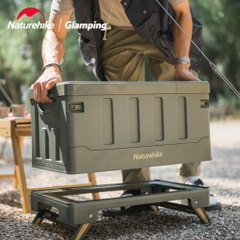 [CHO THUÊ] THÙNG ĐỰNG ĐỒ GẤP GỌN CÓ NẮP GỖ TRE NATUREHIKE NH22SNX01