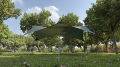 TĂNG CHE DÃ NGOẠI HEXA TARP KÈM 4 TRỤ CHỐNG