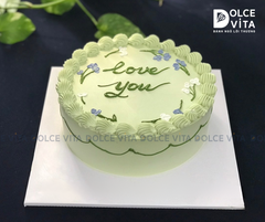 824 Bánh tone xanh bơ nhẹ nhàng