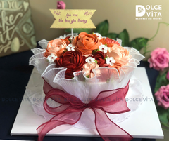 [3013] (SM80-120-180) Bánh kem bó hoa hồng - món quà vừa đẹp vừa ngon