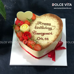 HS001 Bánh Tiramisu Trái Tim Ngọt Ngào