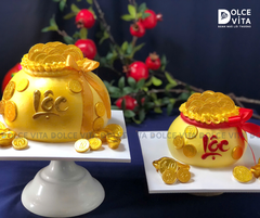 225 Bánh túi tiền/ hũ vàng/ thỏi vàng mừng khai trương - ngày thần tài