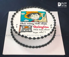 034 (100) Bánh Sinh Nhật Luffy Vua Hải Tặc (One Piece)