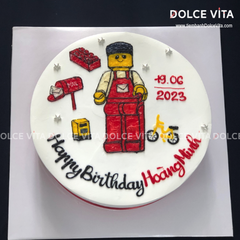 [1257] (80) Bánh kem trò chơi Lego