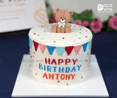 [1806] (80) Bánh Kem Tạo Hình Chú Gấu Dễ Thương Cho Sinh nhật, Dịp vui