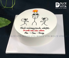 [715] Bánh kem hài hước - cười té ghế