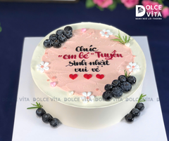 [1981] (45-70-90) Bánh kem trang trí việt quất