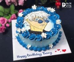 1101 (M100) Bánh vẽ Satoru Gojo (Jujutsu Kaisen)