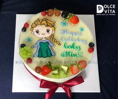 703 (70) Bánh vẽ công chúa Elsa (Frozen)