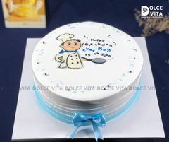 959 Bánh Sinh Nhật Đầu Bếp Dễ Thương