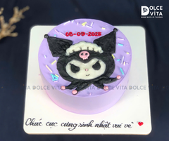 [1551] (80) Bánh vẽ nhân vật Kuromi - quà sinh nhật cho bé