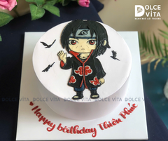 [3027] (95) Bánh Kem Vẽ Nhân Vật Itachi Uchiha – Chủ Đề Naruto Cho Fan Anime