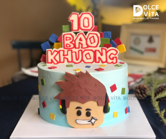 2940] (240) Bánh kem chủ đề Roblox