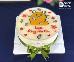 [1989] (60) Bánh sinh nhật Capybara – Bánh vẽ hình theo sở thích
