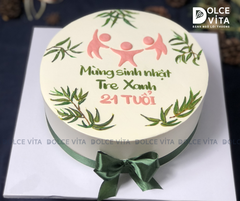 [2108] (80) Bánh vẽ logo cho kỷ niệm thành lập Doanh nghiệp, Đoàn thể