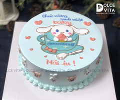 [2105] (80) Bánh vẽ chú chó Cinnamoroll cho fan của hoạt hình Sanrio
