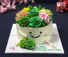 1024 (SM110-180-230) Bánh Kem Xương Rồng (Cactus Flower) Tinh Tế