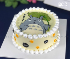 [1716] (80) Bánh kem chủ đề Totoro - Nhân vật hoạt hình đáng yêu và bình yên