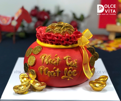 [2947] Bánh túi tiền/ hũ vàng/ thỏi vàng mừng khai trương - ngày thần tài