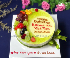 005 Green Tea Lemon - Bánh Kem Trà Xanh Chanh – Ngọt Dịu, Chua Thanh