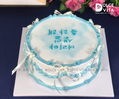 [601] Bánh kem phong cách nữ tính với trang trí nơ