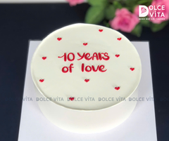 [1079] Bánh vẽ trái tim tặng nhiều dịp