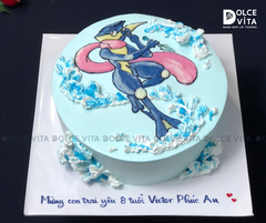 1034 (90) Bánh vẽ Pokemon Greninja
