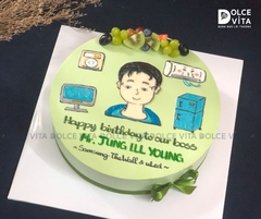 [1818] (200) Bánh Kem Vẽ Hình Sếp & Sản Phẩm Doanh Nghiệp – Gắn Kết & Ý Nghĩa