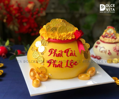 225 Bánh túi tiền/ hũ vàng/ thỏi vàng mừng khai trương - ngày thần tài