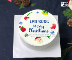 TD002 Bánh giáng sinh/ Noel/ Christmas cake