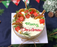N403 Mousse bắp (Christmas cake /Bánh giáng sinh/ Noel)