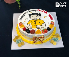724 (80) Vẽ thương nhân người Hoa giàu có