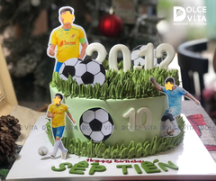 [2911] (200) Bánh Kem Tạo Hình Chủ Đề Bóng Đá – Món Quà dành riêng Cho Fan Bóng Đá
