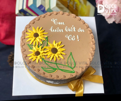 984 (35) Bánh kem hoa hướng dương chúc mừng ngày Nhà giáo