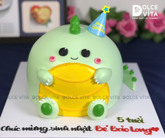 [0622] (160) Bánh Kem Tạo Hình Khủng Long 3D Dễ Thương Cho Bé