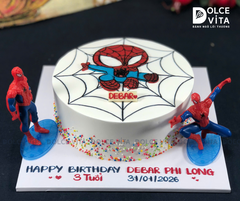 [305] (120) Bánh mô hình siêu anh hùng - người nhện Spider man