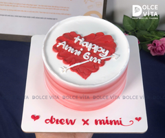 [1953] Bánh Kem Vẽ Trái Tim Lãng Mạn – Tặng Người Thương
