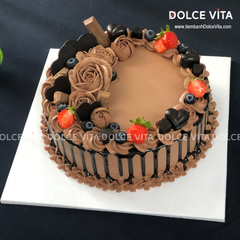 004 (M95/189/240) Berry Cake trang trí hoa