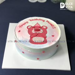 289 (70) Bánh vẽ Gấu Dâu Lotso