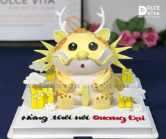 [1805] (220-250) Bánh kem tạo hình chú rồng – Quà tặng thôi nôi, sinh nhật bé