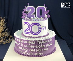 [1508] Bánh tầng cho ngày sinh nhật  - lễ kỷ niệm trang trọng của Doanh nghiệp