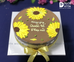[2122] (50) Bánh kem hoa hướng dương cho dịp chúc mừng ngày, tri ân