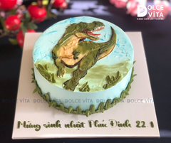 [2890] (100) Bánh kem khủng long bạo chúa T- rex