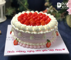 987 (60-90-140) Bánh trang trí dâu tây tặng cô nhân ngày 20.11