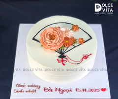 400 (60) Bánh bắt hoa trên hình quạt